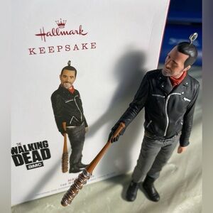 Negan & Lucille Walking Dead Hallmark 2019 Christmas Ornament